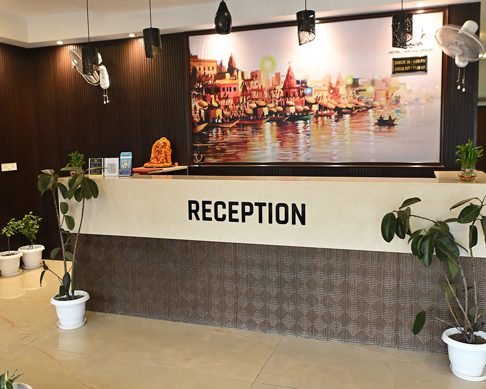 Reception - Varanasi Hotel